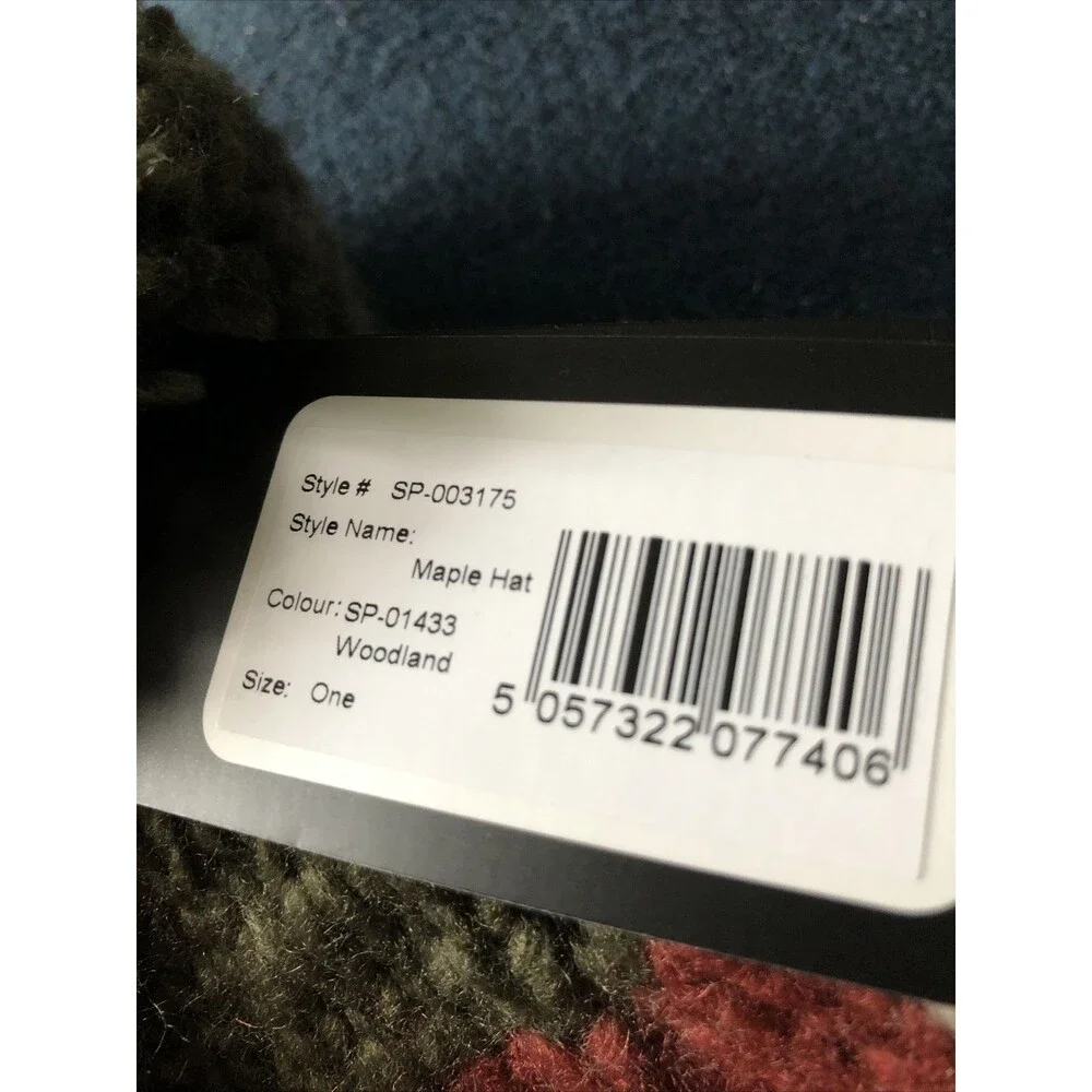 Sprayway Winter Beanie Maple Hat Woodland SP-003175 Knitted NWT